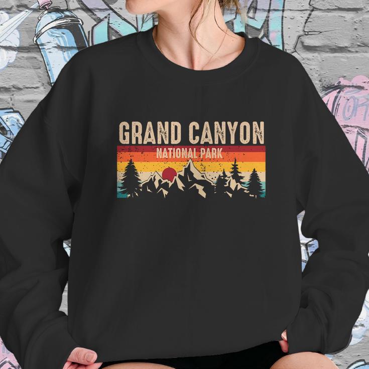 Grand Canyon National Park Arizona Travel Lover Camping Retro Sweatshirt Gifts for Her