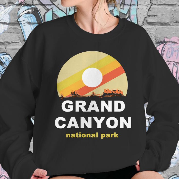 Grand Canyon National Park Retro Logo Sweatshirt Gifts for Her