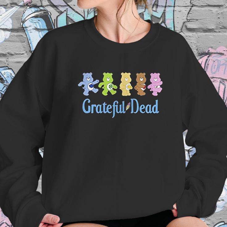 Grateful Dead Care Bears Collab Dancing Care Bears Sweatshirt Gifts for Her