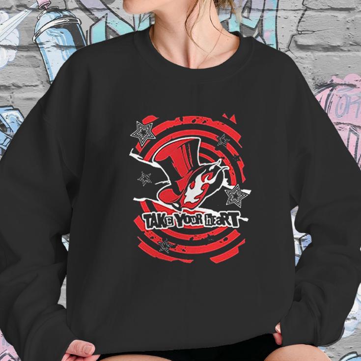 Great Eastern Entertainment Persona 5 Take Your Heart Jrs Sweatshirt Gifts for Her