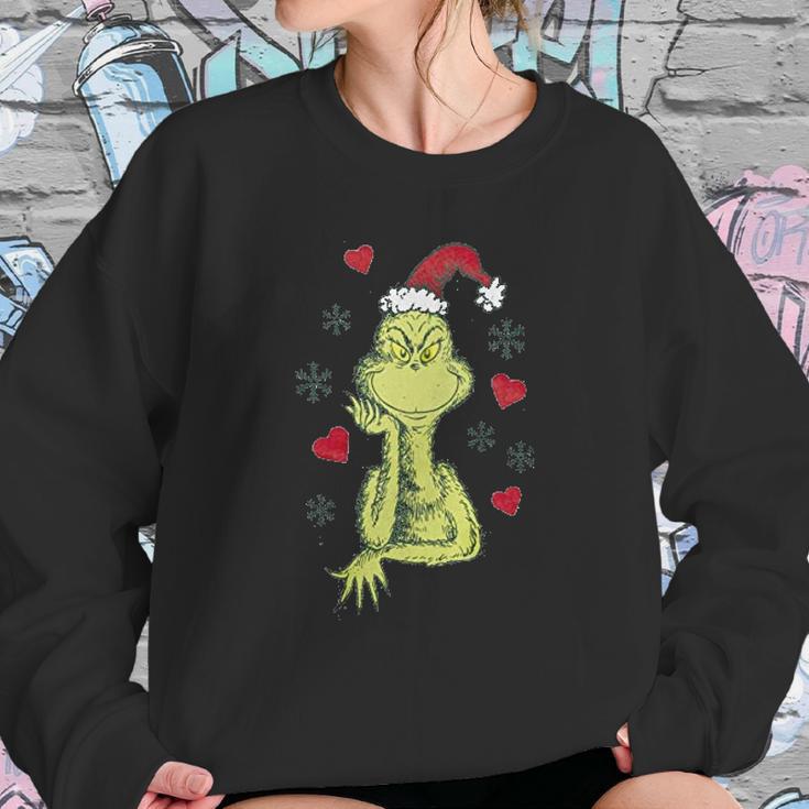 Grinch Happy Xmas Sweatshirt Gifts for Her