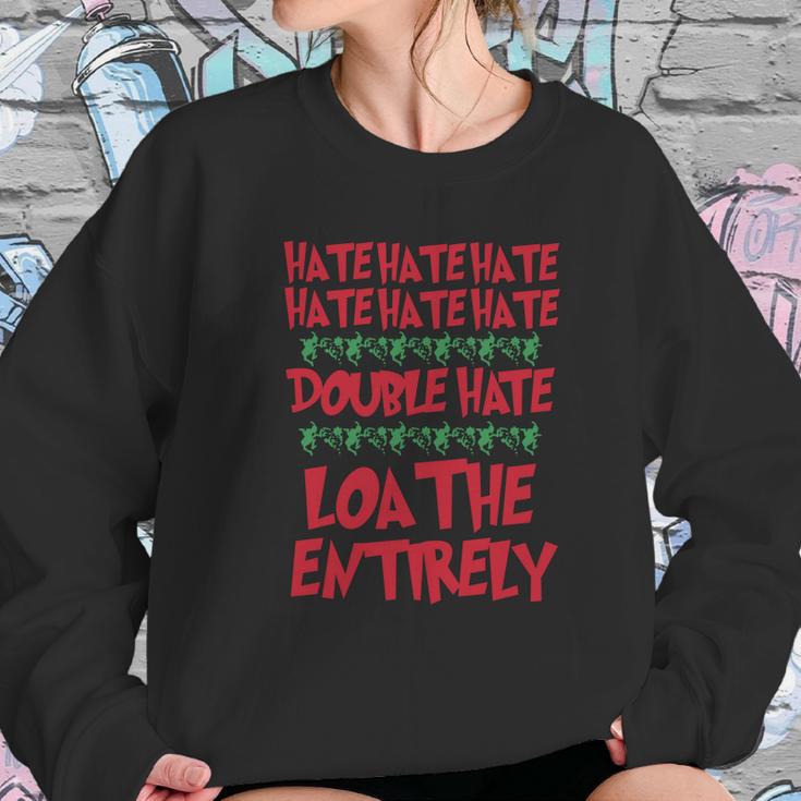 The Grinch The Grinch Grinch Hate Double Hate Sweatshirt Gifts for Her