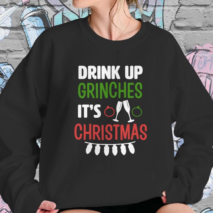 Grinch - Keep Calm And Grinch On Sweatshirt Gifts for Her