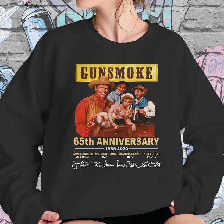 Gunsmoke 65Th Anniversary 1955-2020 Signatures Shirt Sweatshirt Gifts for Her