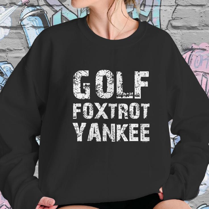 Haase Unlimited Golf Foxtrot Yankee Sweatshirt Gifts for Her