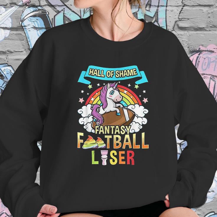 Hall Of Shame Fantasy Football Liser Sweatshirt Gifts for Her