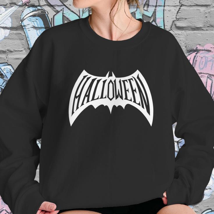 Halloween Man Bat Logo Sweatshirt Gifts for Her