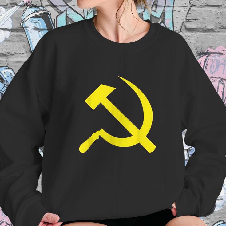 Hammer And Sickle Sweatshirt Gifts for Her