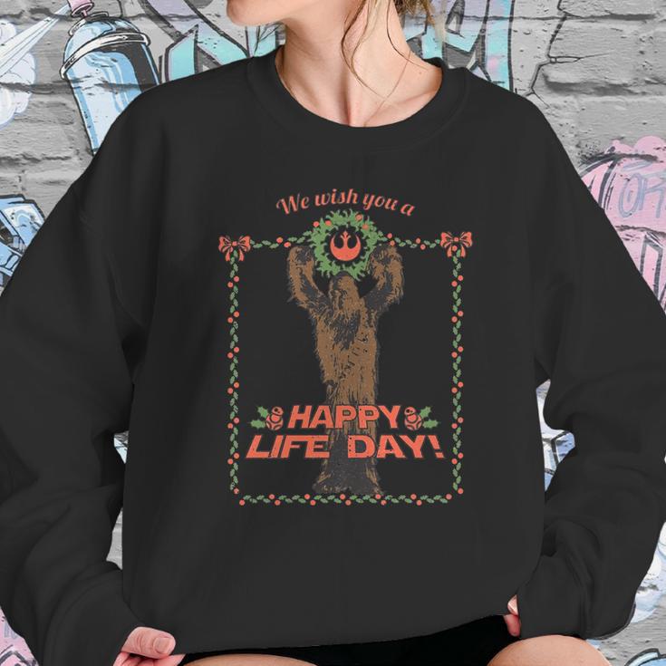 Happy Life Day From Chewie T-Shirt Sweatshirt Gifts for Her