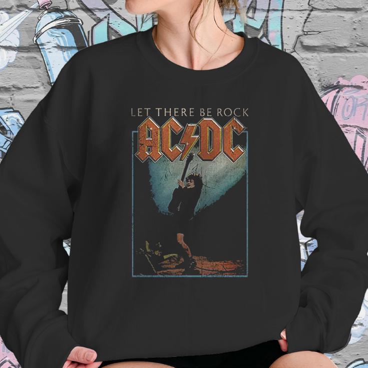 Hard Rock Band Music Group Let There Be Rock Sweatshirt Gifts for Her