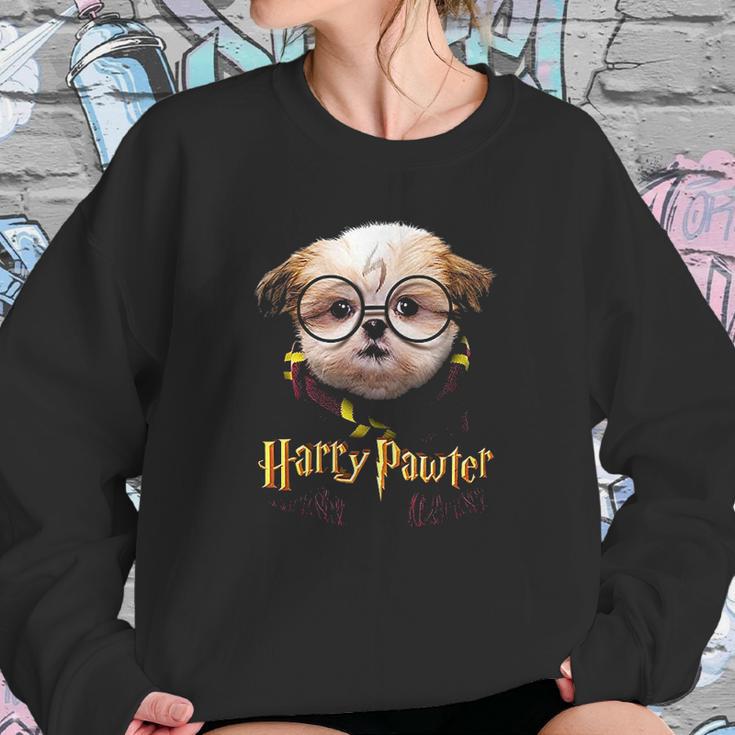 Harry Pawter Cute And Funny Shih Tzu Puppy Dog Lover Sweatshirt Gifts for Her