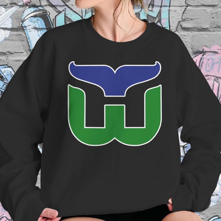 Hartford Whalers Hockey Retro Sweatshirt Gifts for Her