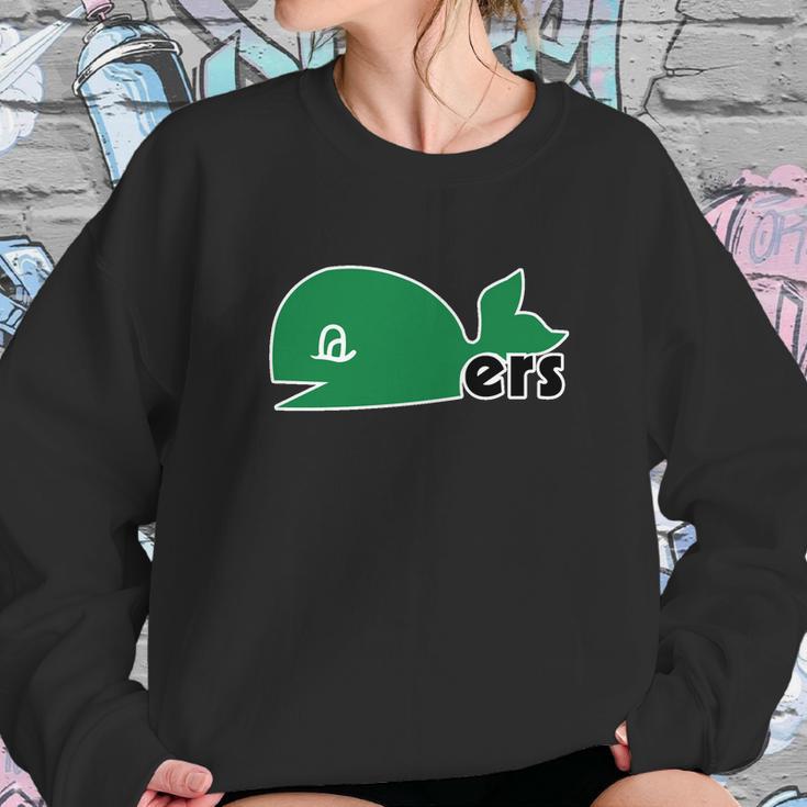 Hartford Whalers Pucky The Whale Sweatshirt Gifts for Her