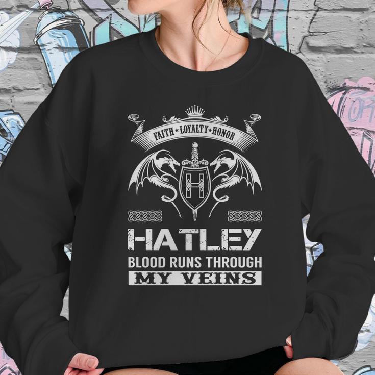 Hatley Last Name Surname Tshirt Sweatshirt Gifts for Her