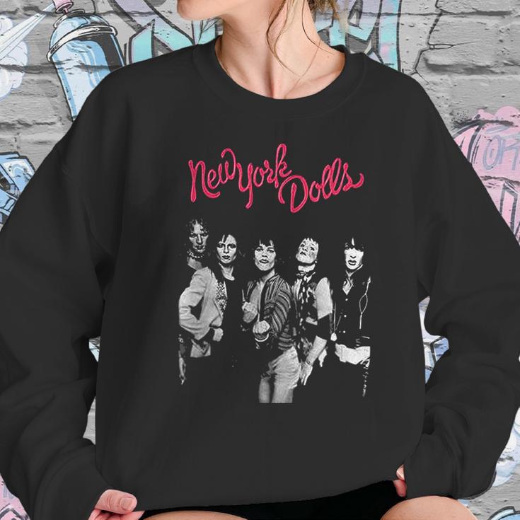 Hi Fidelity New York Dolls Trash Photo Slim Fit Sweatshirt Gifts for Her