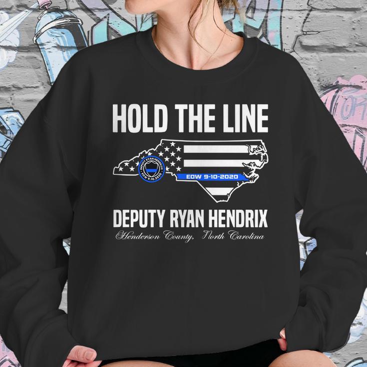 Hold The Line Deputy Ryan Hendrix Shirt Sweatshirt Gifts for Her