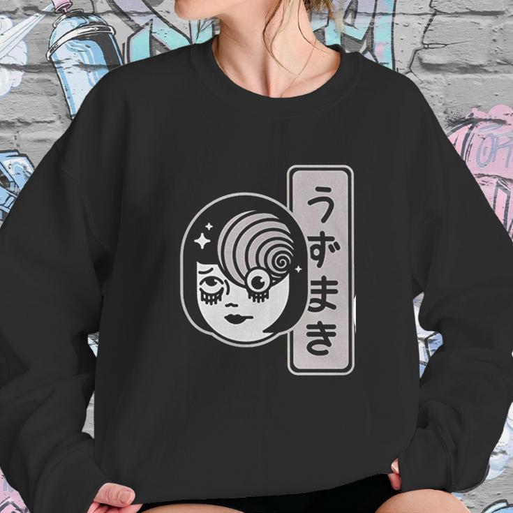 Horror Junji Ito Spiral Face Sweatshirt Gifts for Her