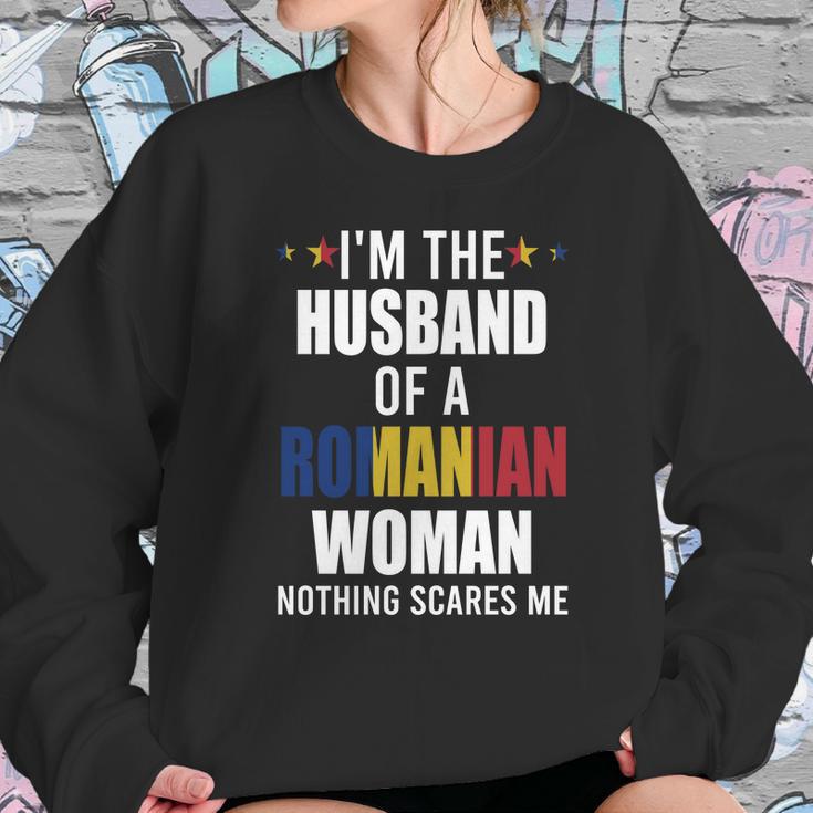 Husband Of Romanian Woman Sweatshirt Gifts for Her