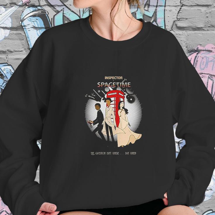 Inspector Spacetime Sweatshirt Gifts for Her