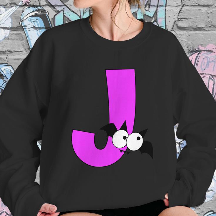 J Name Charater Dracula Halloween Quote Sweatshirt Gifts for Her