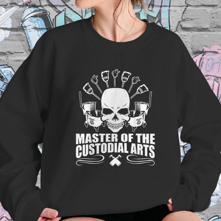 Janitors Masters Of The Custodial Arts Sweatshirt Gifts for Her