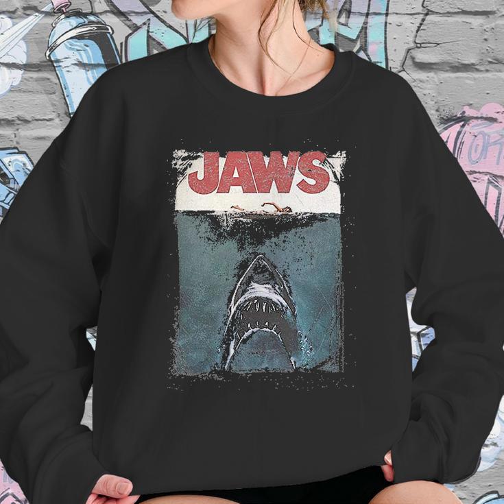 Jaws Shark Original Movie Poster Youth Sweatshirt Gifts for Her