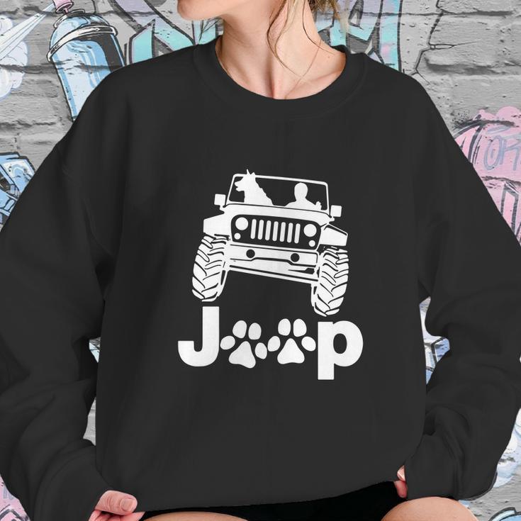 Jeep Dogs Sweatshirt Gifts for Her