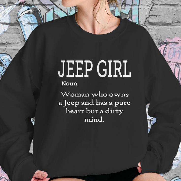 Jeep Girl Noun Sweatshirt Gifts for Her