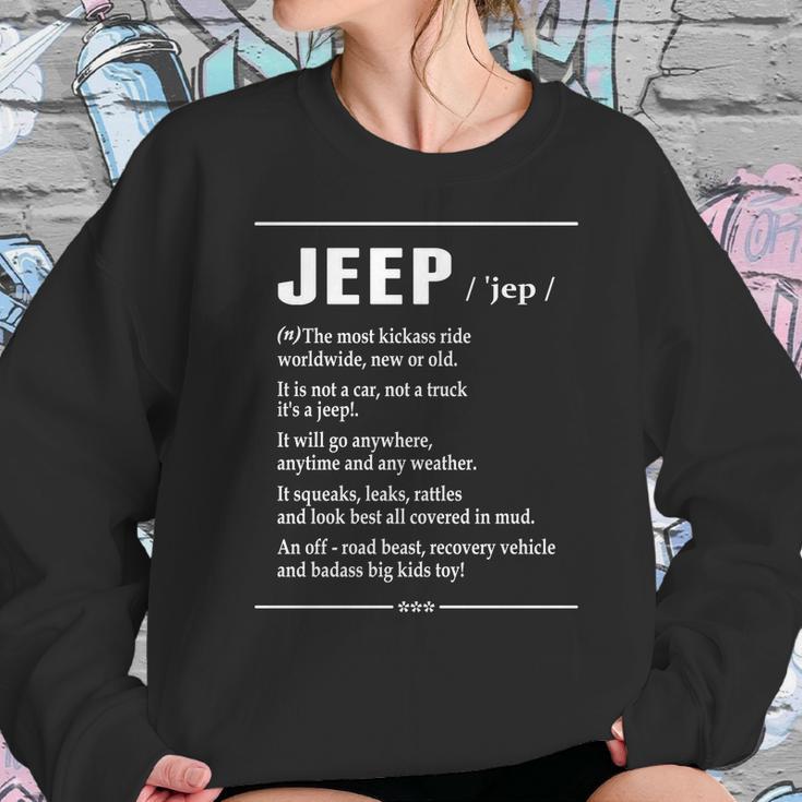 Jeep Noun Sweatshirt Gifts for Her