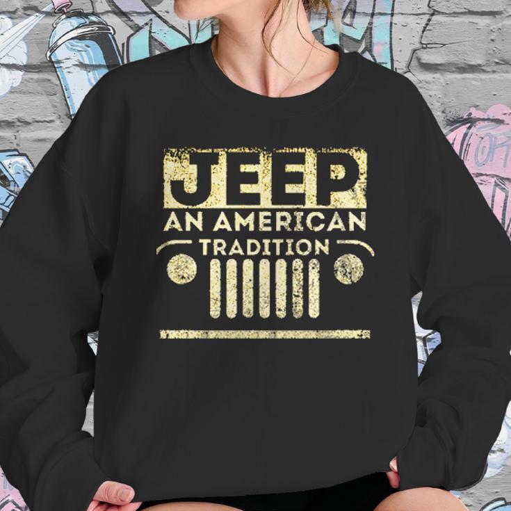 Jeep Retro Print An Amerian Enjoyable Gift 2022 Sweatshirt Gifts for Her