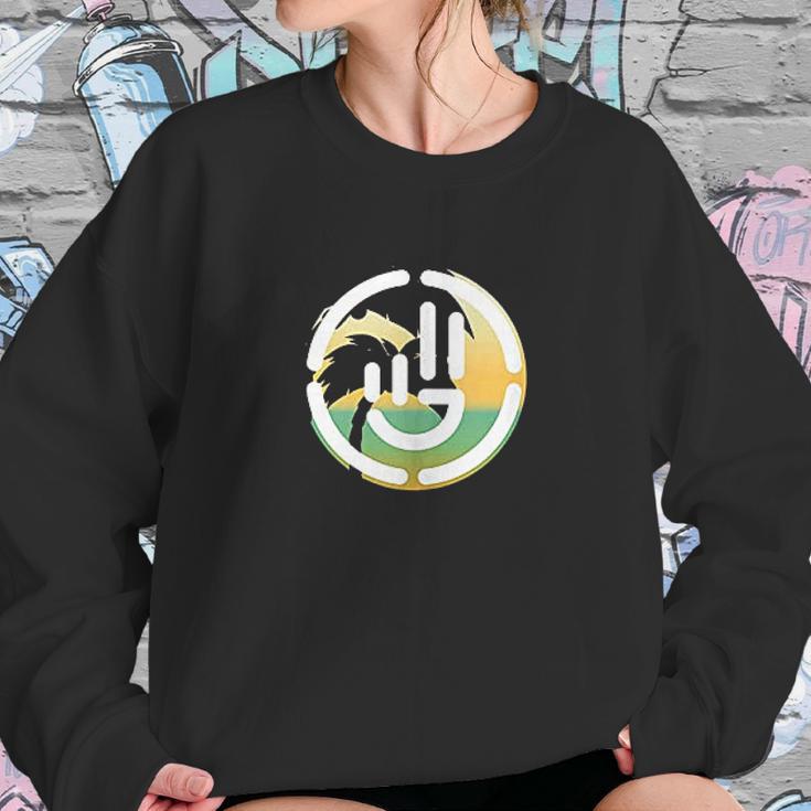 Jeep Wave Peace Sign Tropical Summertime Sweatshirt Gifts for Her