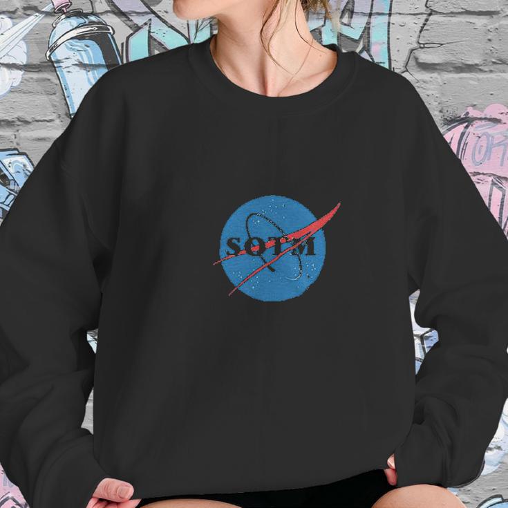 Jerry Garcia Standing On The Moon Lot Sweatshirt Gifts for Her