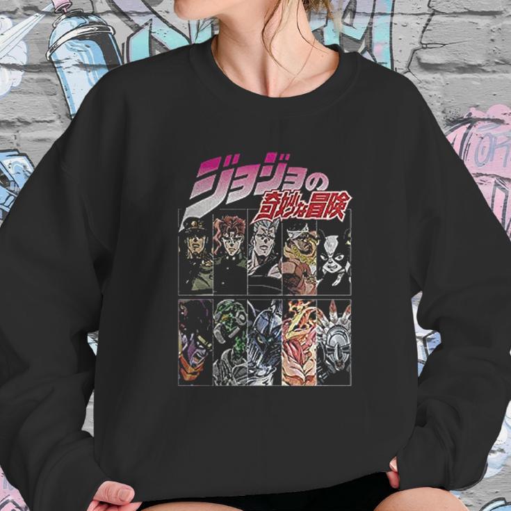 Jojos Bizarre Adventure Stardust Crusaders Joestar Group Sweatshirt Gifts for Her