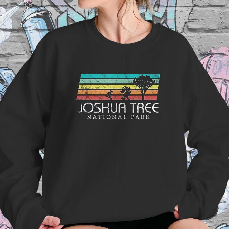 Joshua Tree California Vintage Retro Camping National Park Sweatshirt Gifts for Her