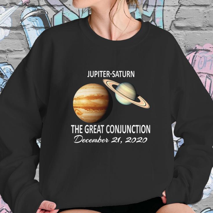 Jupiter Saturn The Great Conjunction December 21 2020 Sweatshirt Gifts for Her