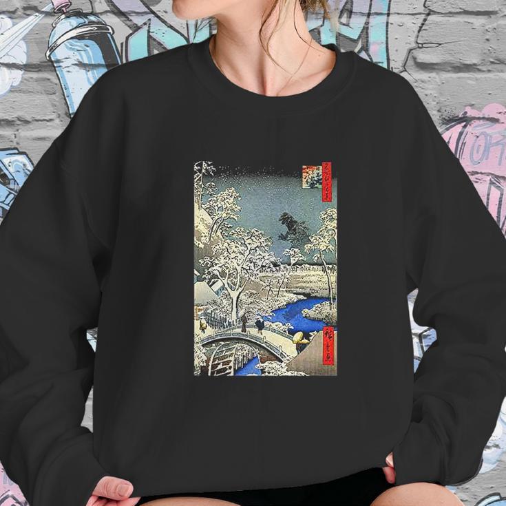 Kaiju Japanese Monster Movie Retro Funny Mothra Youth Kids Girl Boy Sweatshirt Gifts for Her