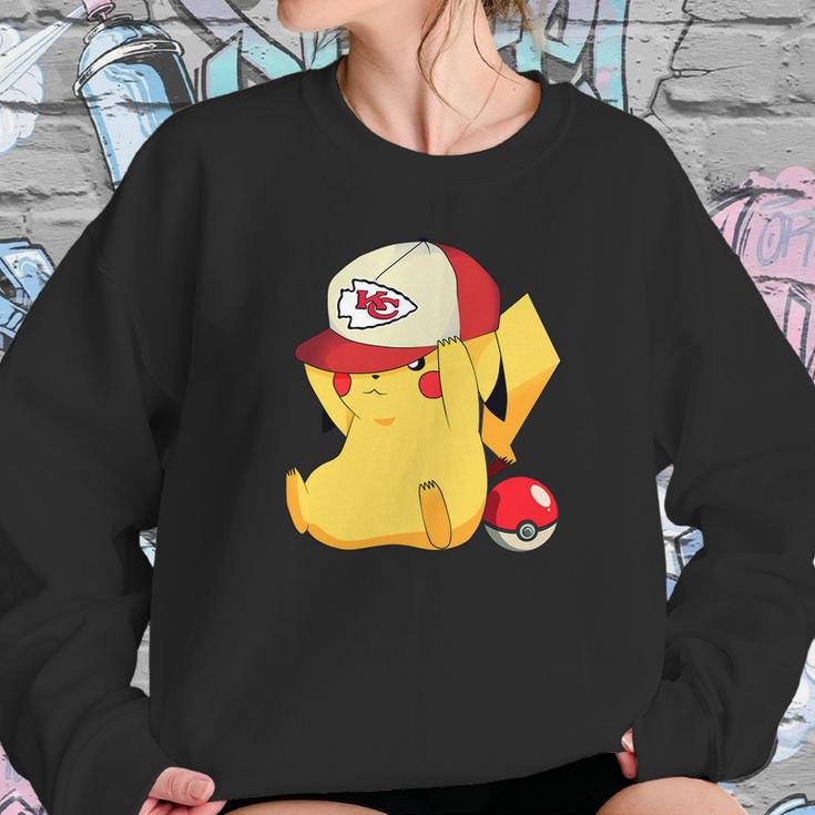 Kansas City Chiefs Pikachu Pokemon Shirt Sweatshirt Gifts for Her