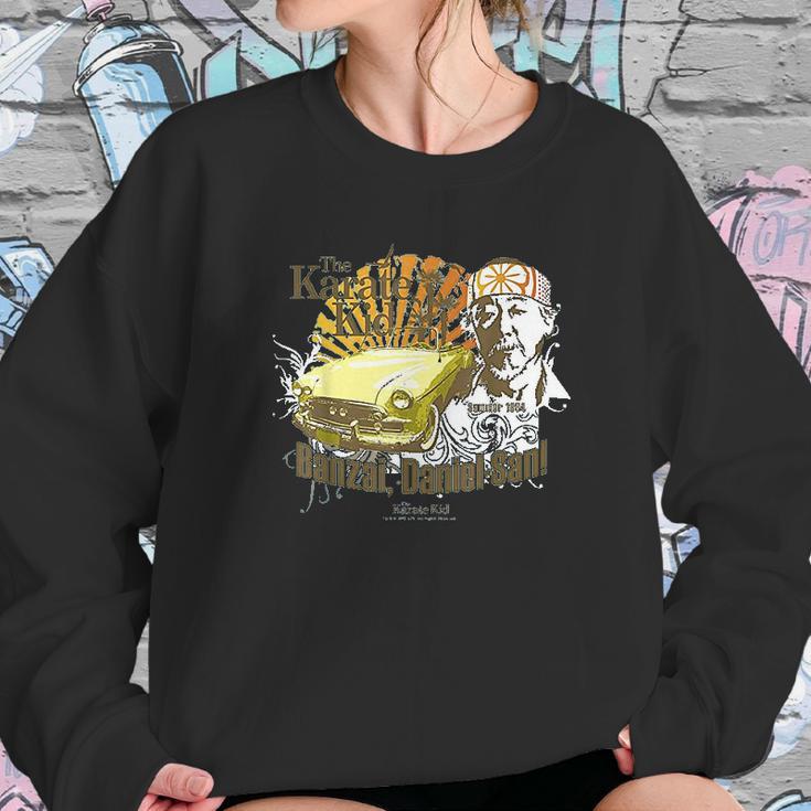 Karate Kid Mr Miyagi Banzai Summer Sweatshirt Gifts for Her