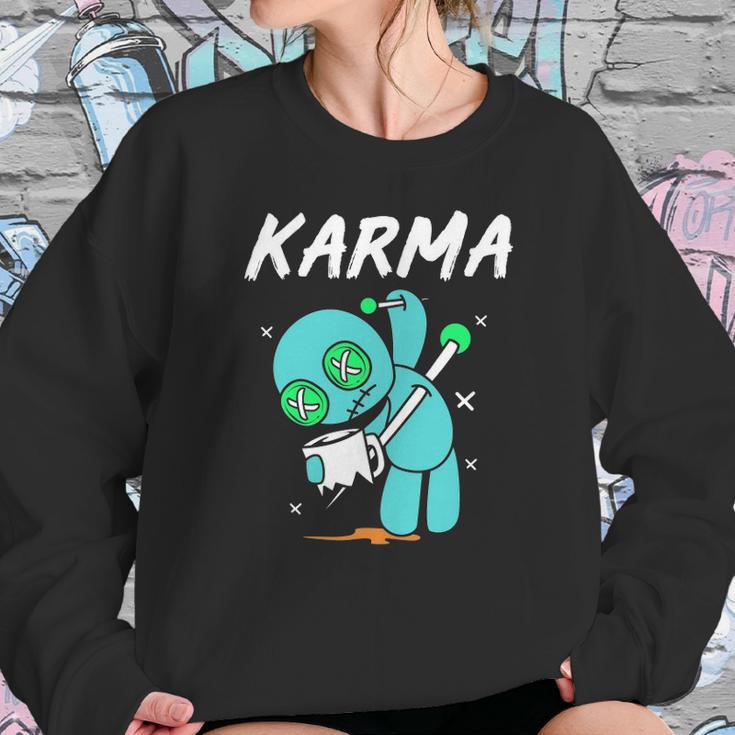 Karma Cute Anime Kawaii Pastel Goth Emo Punk Voodoo Doll Sweatshirt Gifts for Her