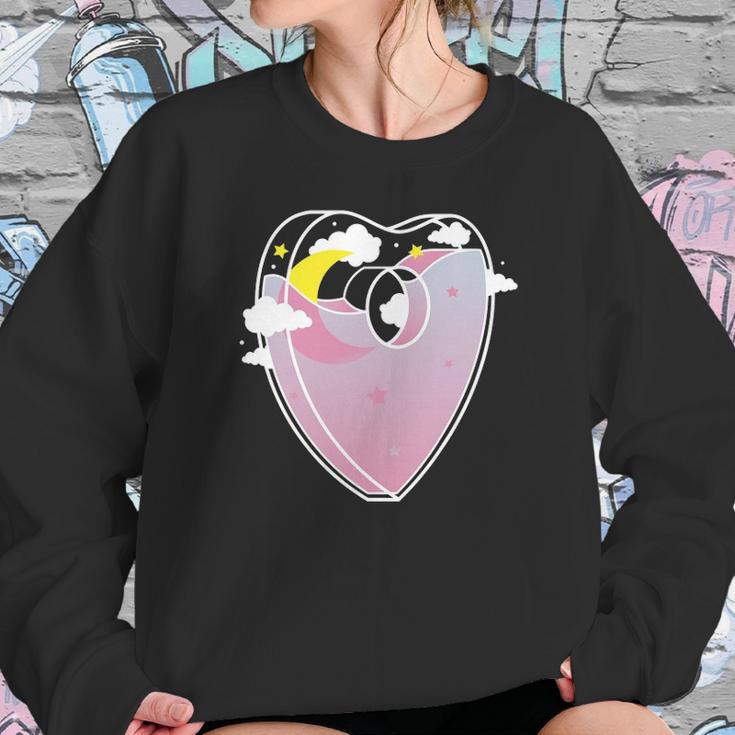 Kawaii Pastel Goth Witch Aesthetic Clothing Planchette Sweatshirt Gifts for Her