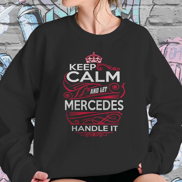 Keep Calm And Let Mercedes Handle It - Mercedes Tee Shirt Mercedes Shirt Mercedes Hoodie Mercedes Family Mercedes Tee Mercedes Name Mercedes Kid Mercedes Sweatshirt Sweatshirt Gifts for Her