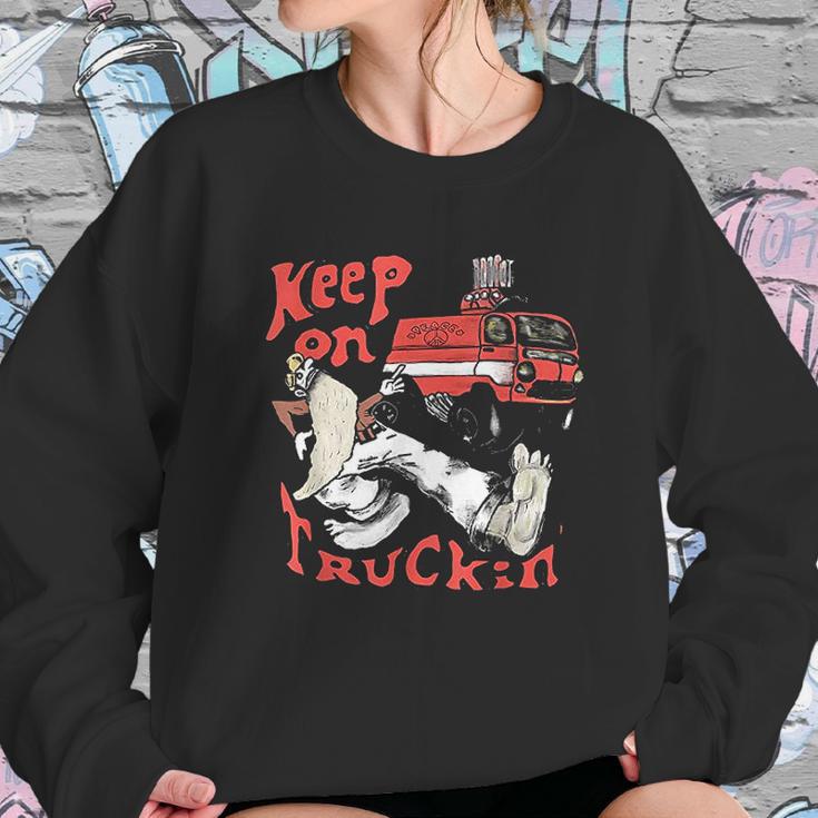 Keep On Truckin Vintage 1970 Sweatshirt Gifts for Her