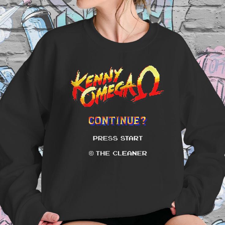 Kenny Omega Game 8 Bit Sweatshirt Gifts for Her