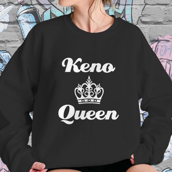 Keno Queen Casino Las Vegas Novelty Sweatshirt Gifts for Her