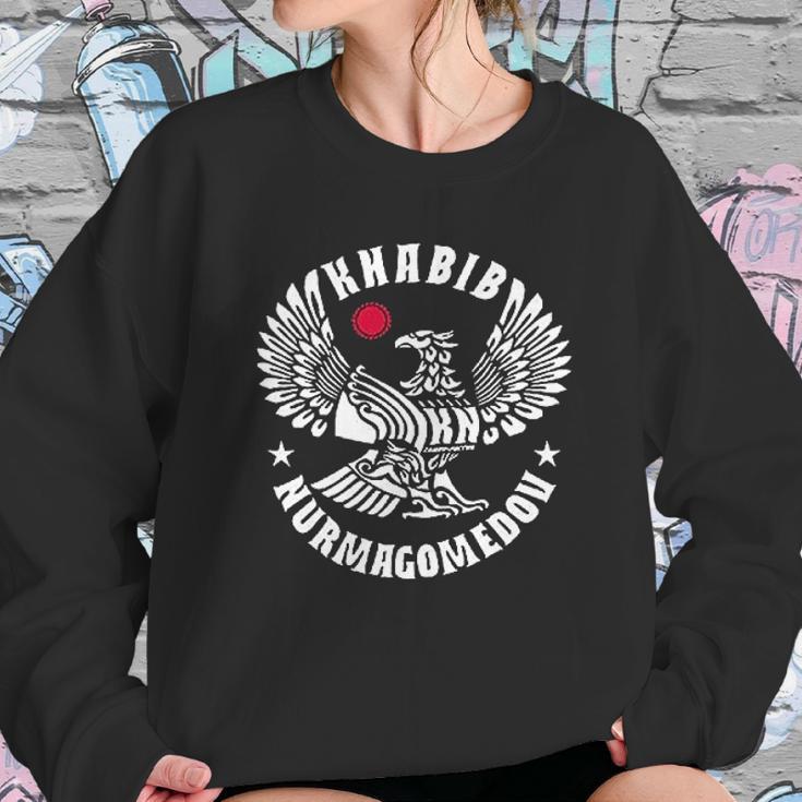 Khabib Nurmagomedov Legacy White 17 Sweatshirt Gifts for Her