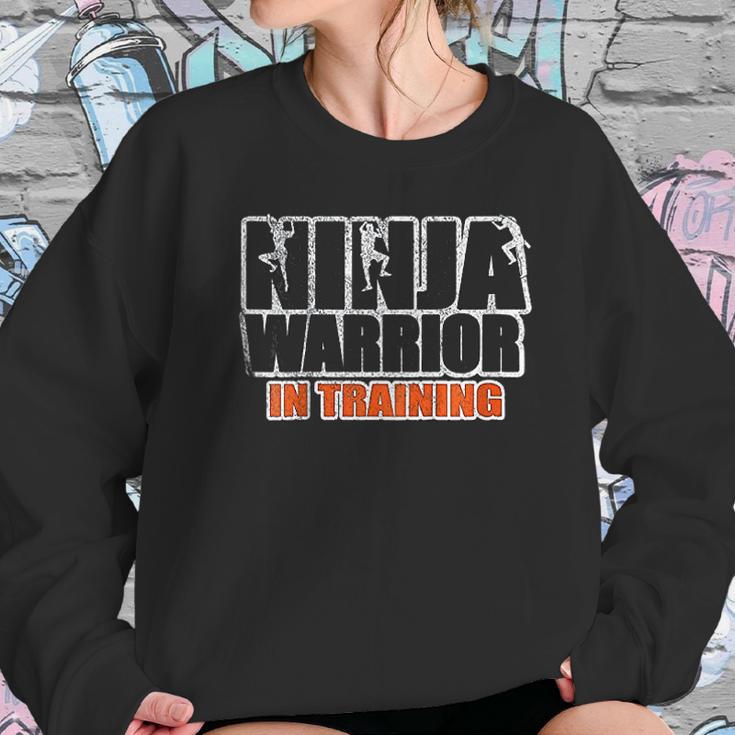 Kids Ninja Warrior In Training Sweatshirt Gifts for Her