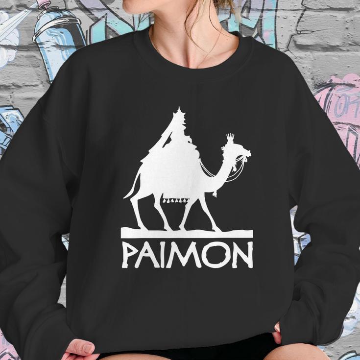 King Paimon Lesser Key Of Solomon Ars Goetia Demon Spirit Sweatshirt Gifts for Her