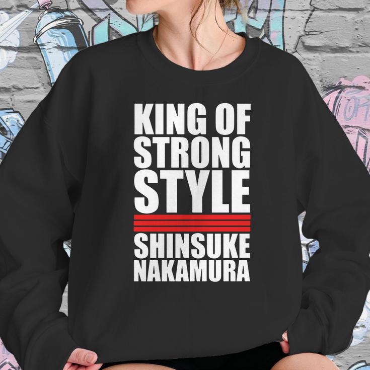 King Of Strong Style Shinsuke Nakamura Japan Sweatshirt Gifts for Her