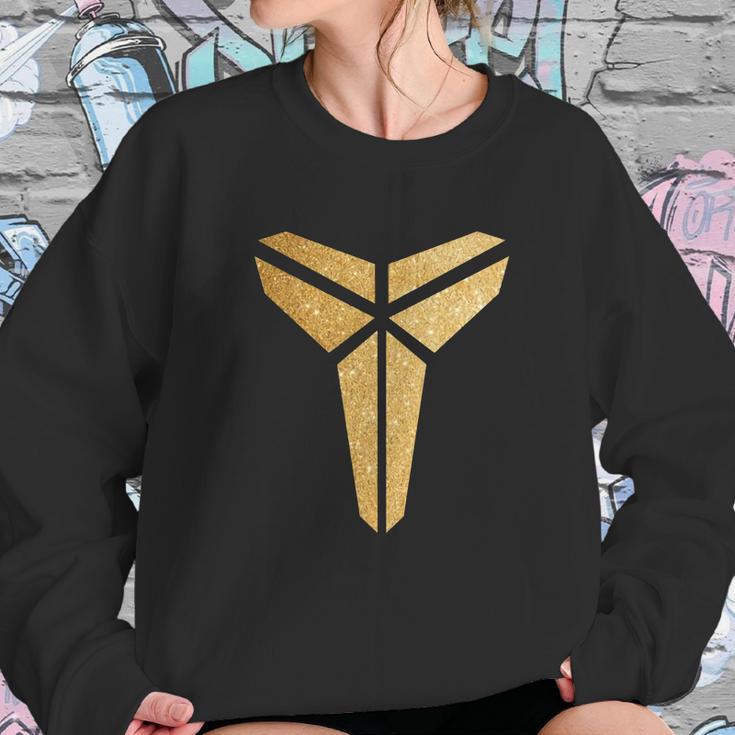 Kobe Logo Gold Glitter Sweatshirt Gifts for Her