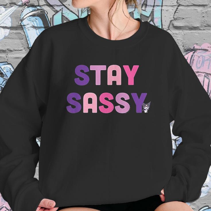 Kuromi Stay Sassy Sweatshirt Gifts for Her